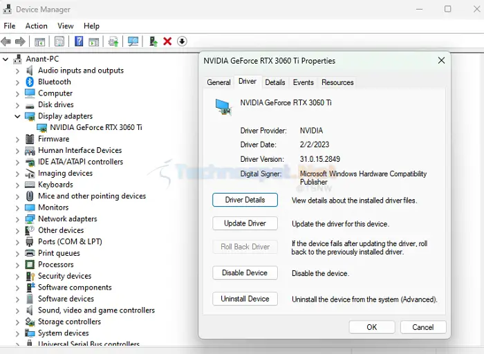 How To Update Graphics Card Driver In Windows