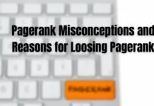 PageRank Misconceptions and Reasons for Loosing PageRank
