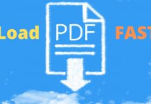 Load PDF Fast