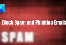 Block Spam Phishing Emails