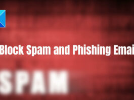 Block Spam Phishing Emails