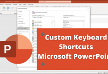 Custom Keyboard Shortcuts PowerPoint