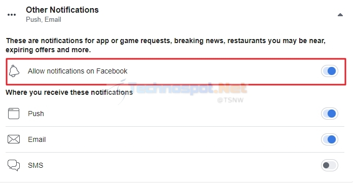 Disable App Game Requests Notifications