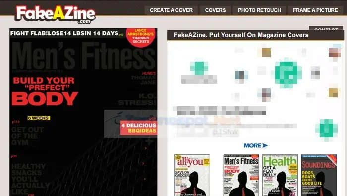 FakeAzine Magazine Cover Maker