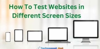 How To Test Websites in Different Screen Sizes
