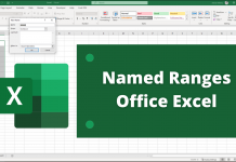 Named Ranges Office Excel