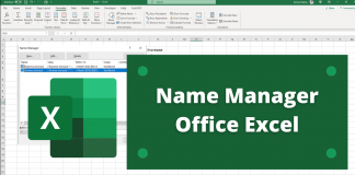 Name Manager Office Excel
