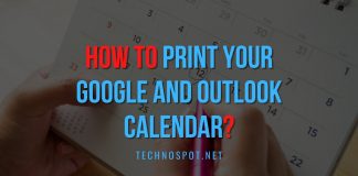How To Print Your Calendar Google Outlook