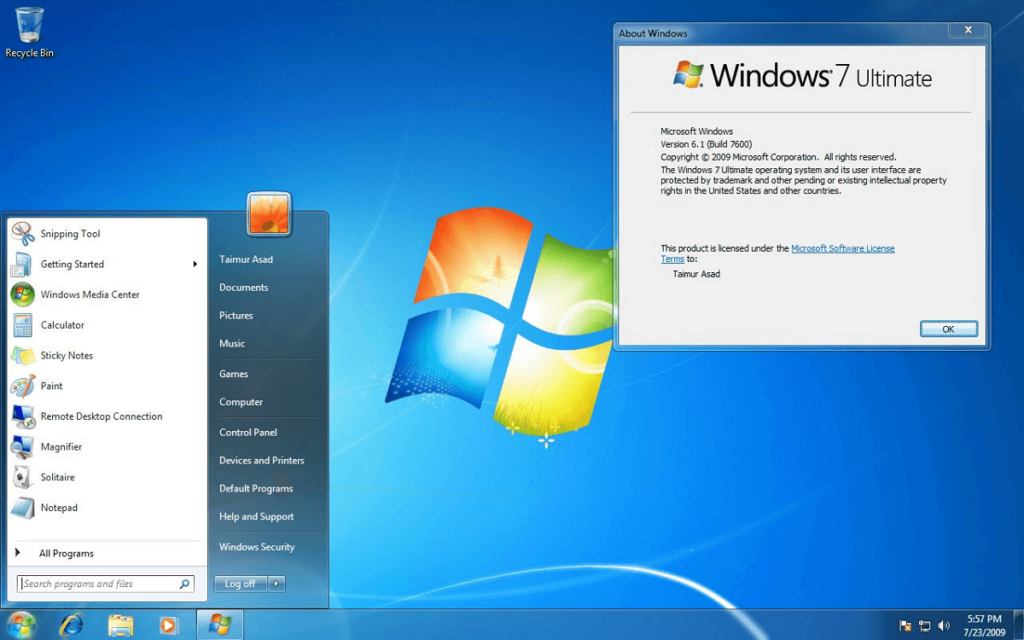 10 Best Features of Windows 7 You should know