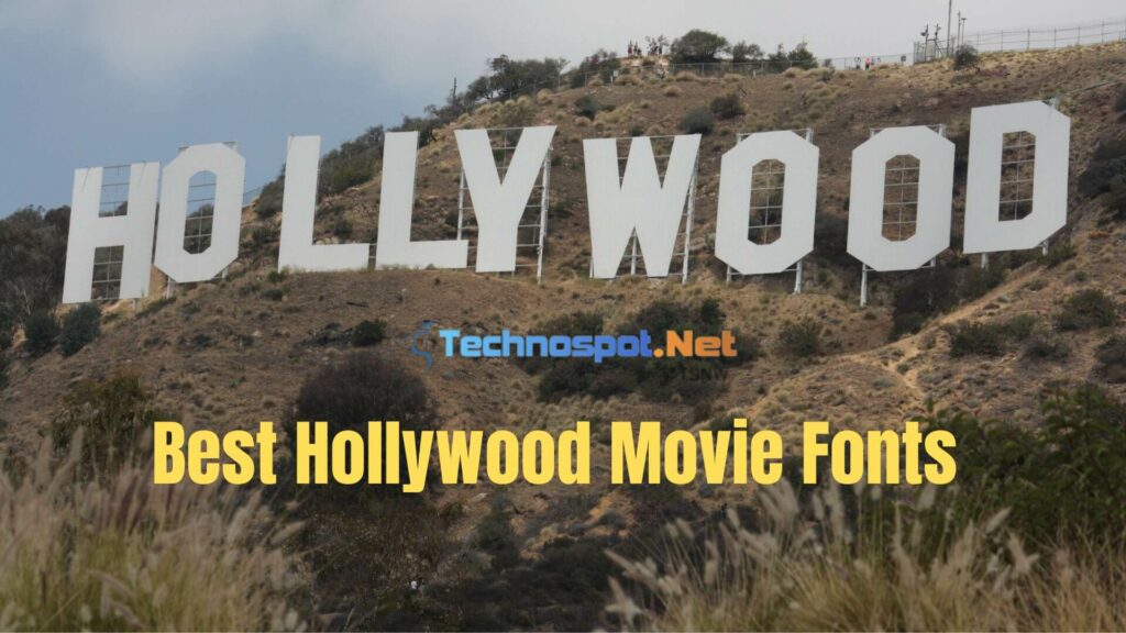 Best Hollywood Movie Fonts