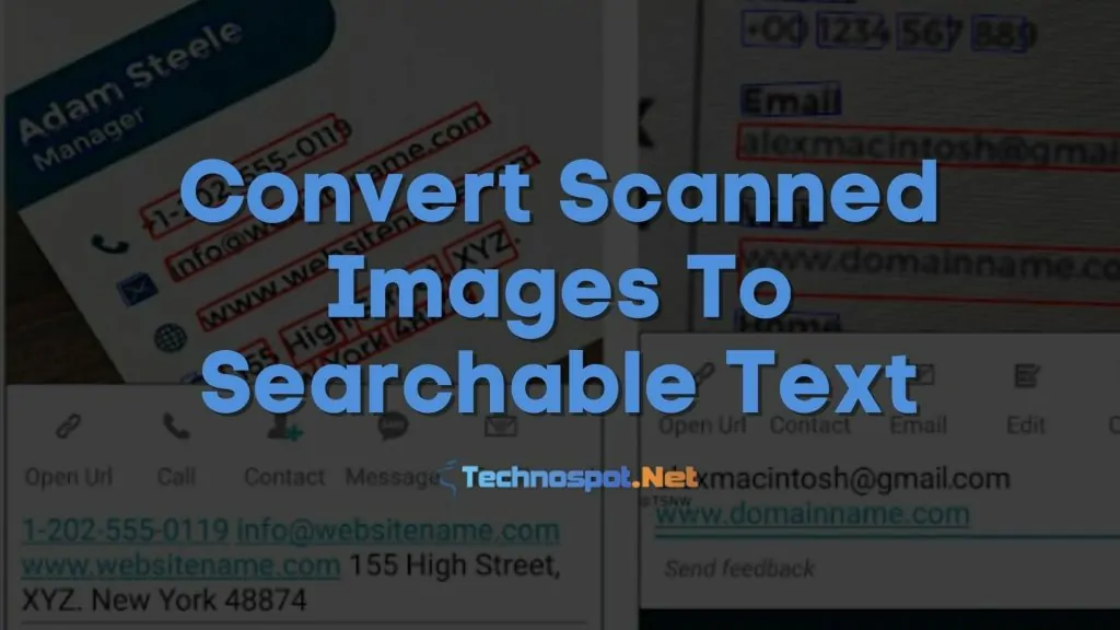 Best OCR Apps to Convert Scanned Images to Searchable Text 