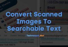 Convert Scanned Images To Searchable Text