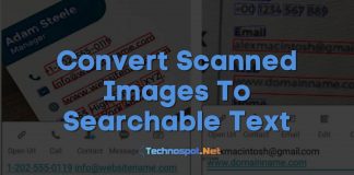 Convert Scanned Images To Searchable Text