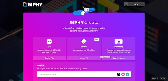 GIPHY create animated Gif images