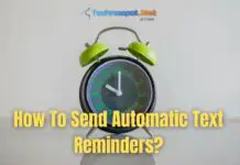 How To Send Automatic Text Reminders