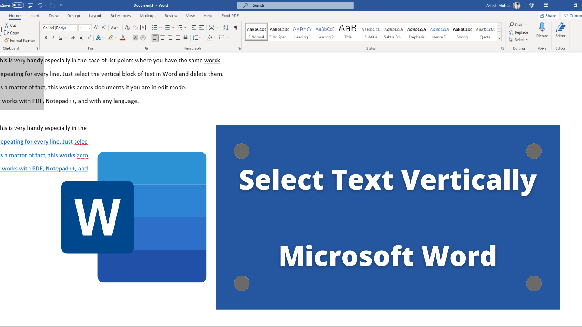 how-to-select-all-text-in-a-word-document-without-dragging-or-scrolling