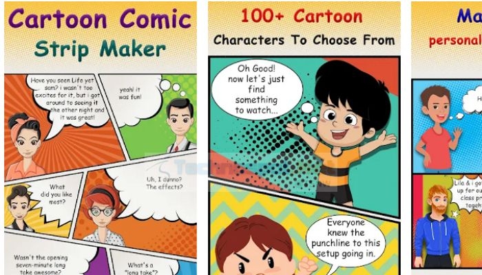 Cartoon Comic Strip Maker