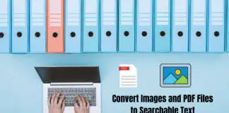 Convert Images and PDF Files to Searchable Text