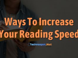 Ways To Increase Your Reading Speed