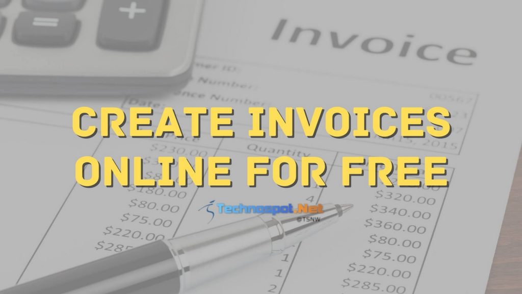 Free Online Services to Create and Send Invoices