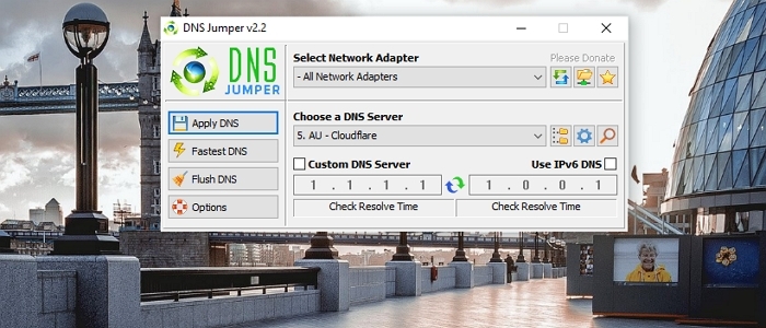 DNS Jumper Configuration
