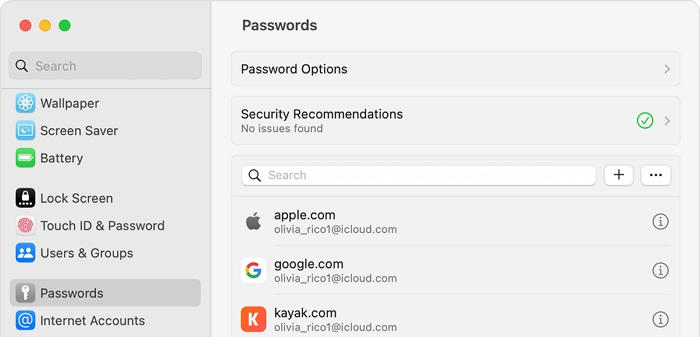 View Saved Password in Safari