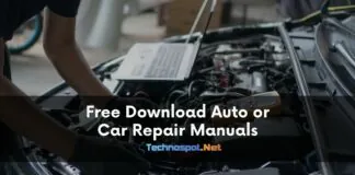 Free Download Auto or Car Repair Manuals