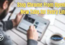How To Stop Chrome From Opening New Tabs for Every Link