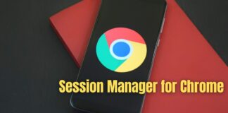 Session Manager for Chrome