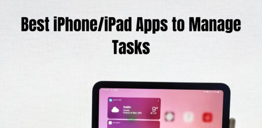 Best iPhone iPad Apps to Manage Tasks