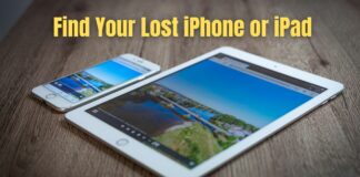 Find Your Lost iPhone or iPad
