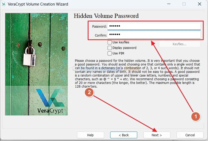 Hidden Volume Password In Veracrypt
