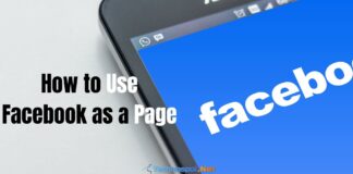 How to Use Facebook as a Page