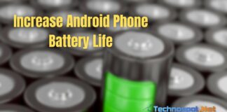 Increase Android Phone Battery Life