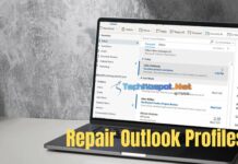 Repair Outlook Profiles