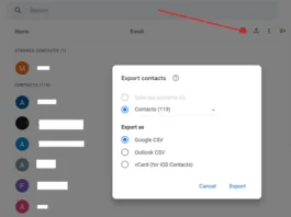 How to Export Only Name Email and Phone Number From Google Contacts