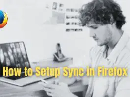 How to Setup Sync in Firefox