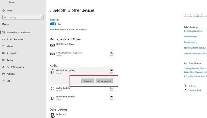 Fix Bluetooth Issues by Repairing