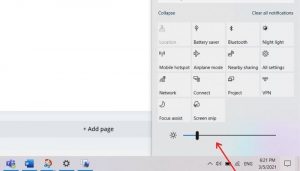 shortcut key to decrease brightness in windows 11