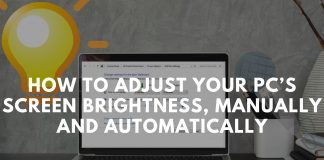 How to adjust your PC's Screen Brightness