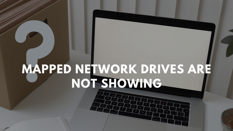 mapped network drive not showing all folders windows 10