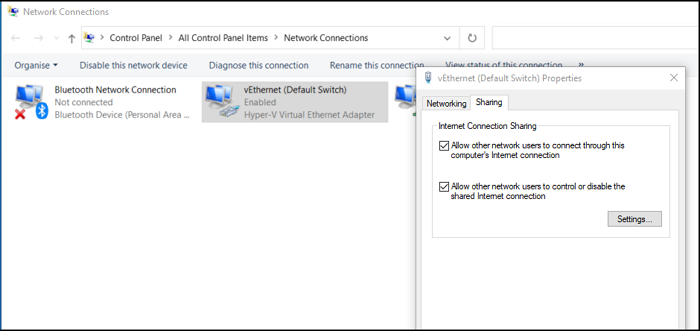 Network Sharing Windows 10 Remote
