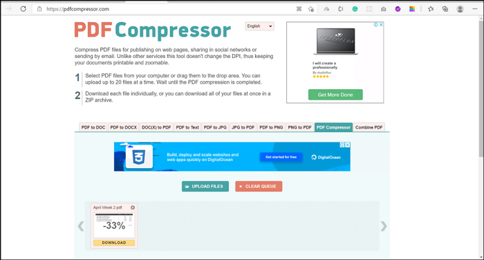 pdf compressor free download