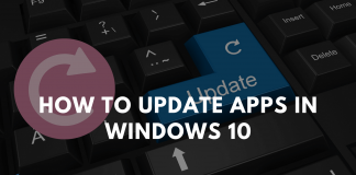 How to Update Apps in Windows 10