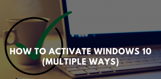 How to Activate Windows on My PC (Multiple Ways)