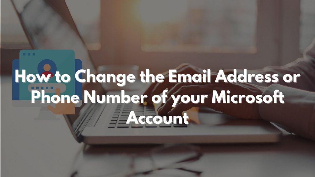 change microsoft account email address