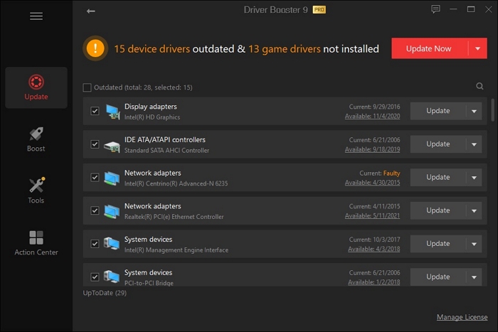 Driver Booster Updater Windows