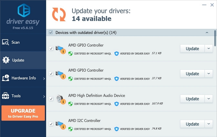 Driver Easy Update Windows
