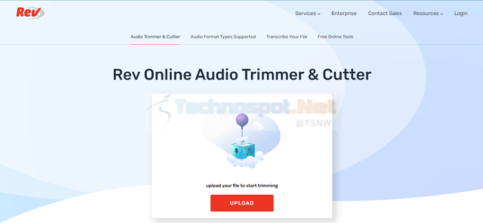 Rev Online Audio Trimmer