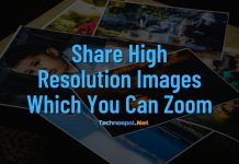 Share High Resolution Images Zoom